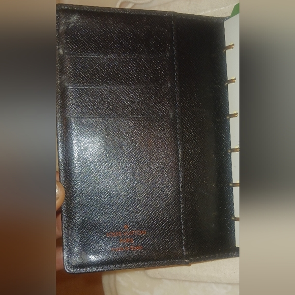 Louis Vuitton Epi Agenda PM Leather Notebook Black - Picture 6 of 8
